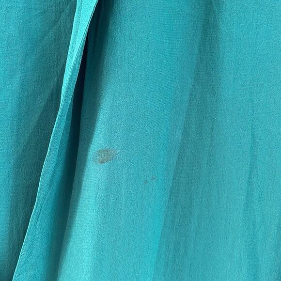 Vintage Just Silk unlined unstructured light weight one button oversized blazer - Picture 5 of 7